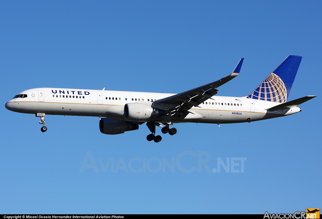 N518UA - Boeing 757-222 - United Airlines