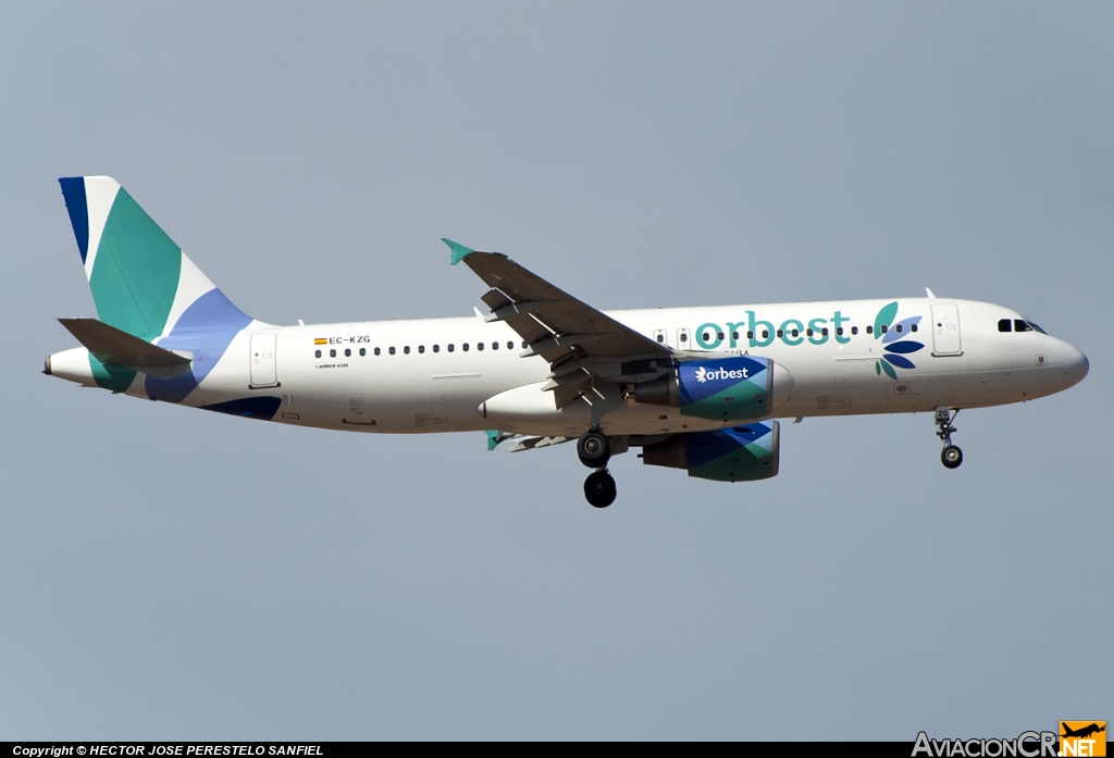 EC-KZG - Airbus A320-214 - Orbest Orizonia Airlines