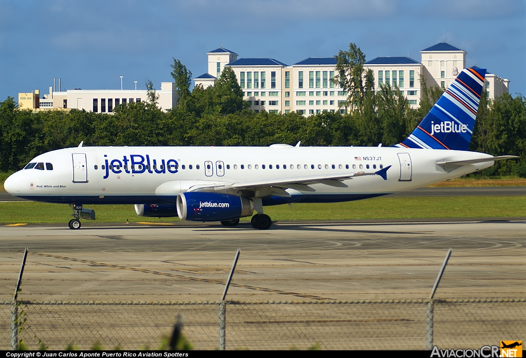 N537JT - Airbus A320-232 - Jet Blue