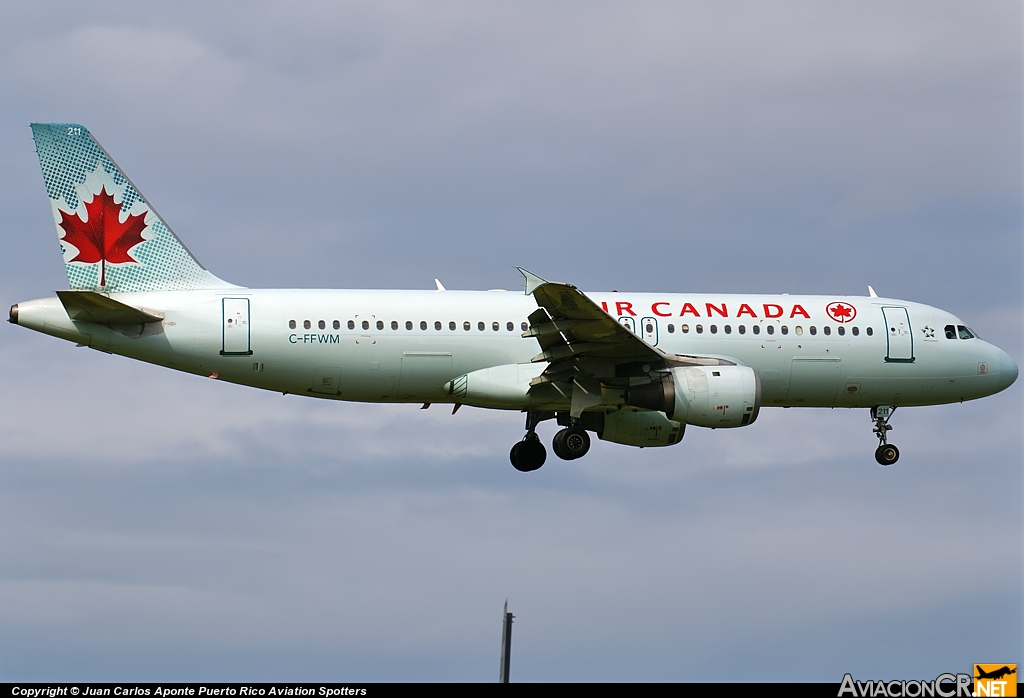 C-FFWM - Airbus A320-211 - Air Canada