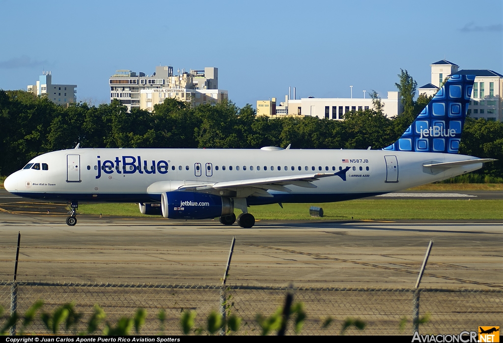 N587JB - Airbus A320-232 - Jet Blue