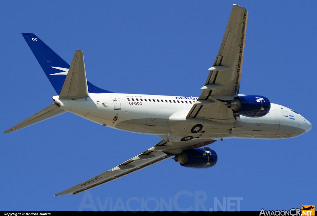 LV-GOO - Boeing 737-7BD - Aerolineas Argentinas