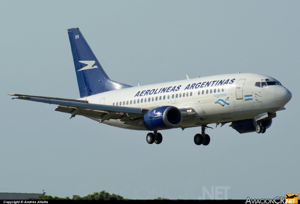 LV-BBN - Boeing 737-5H6 - Aerolineas Argentinas