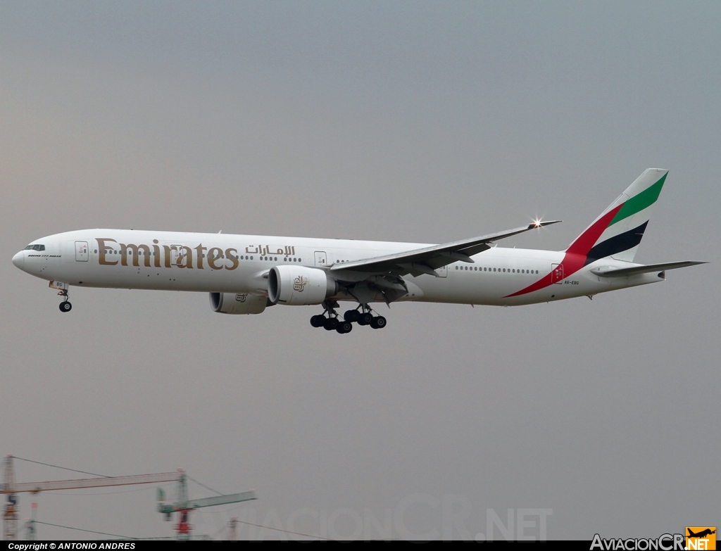 A6-EBY - Boeing 777-36N/ER - Emirates