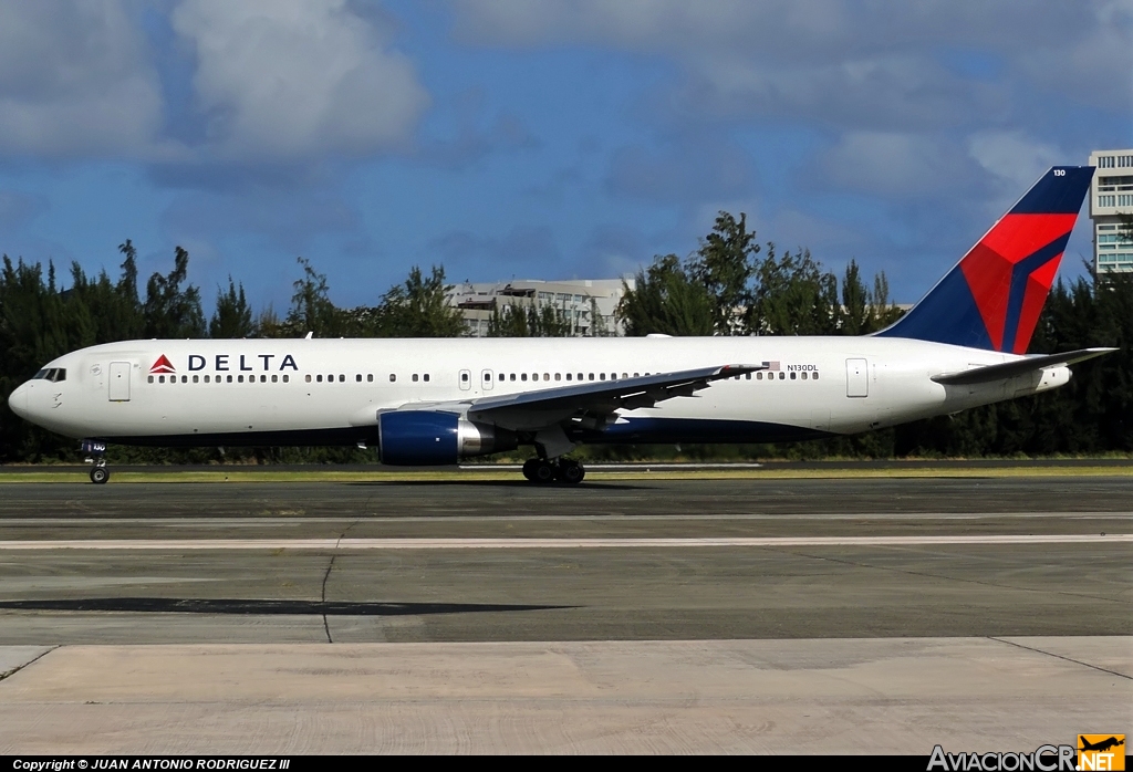 N130DL - Boeing 767-332 - Delta Air Lines