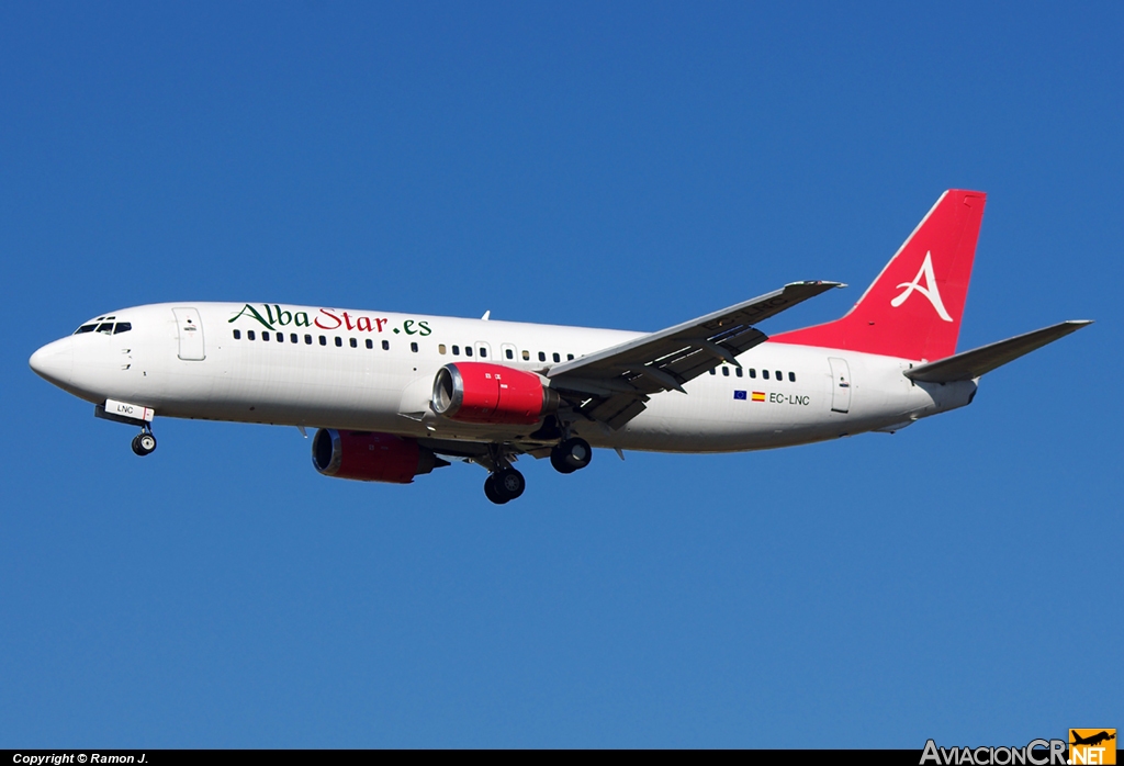 EC-LNC - Boeing 737-4K5 - Alba Star