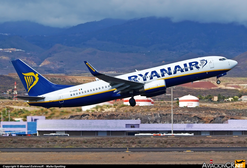 EI-DHD - Boeing 737-8AS - Ryanair