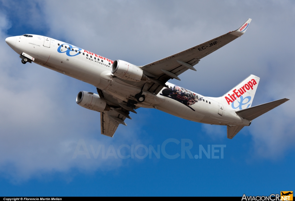 EC-JNF - Boeing 737-85P - Air Europa