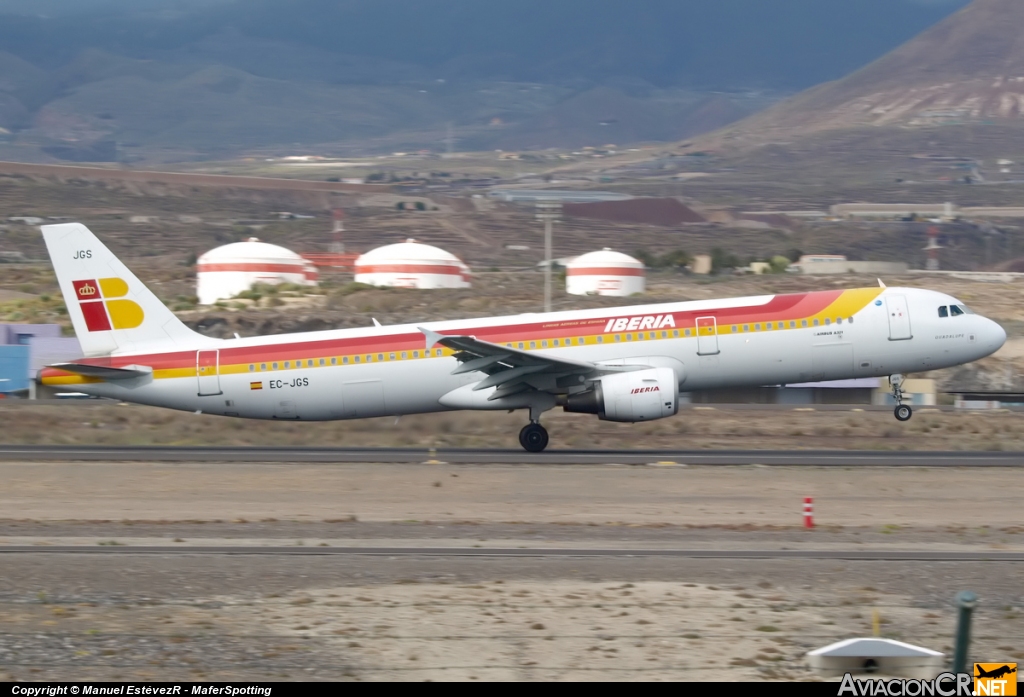 EC-JGS - Airbus A321-211 - Iberia