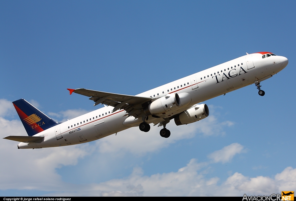 N564TA - Airbus A321-231 - TACA