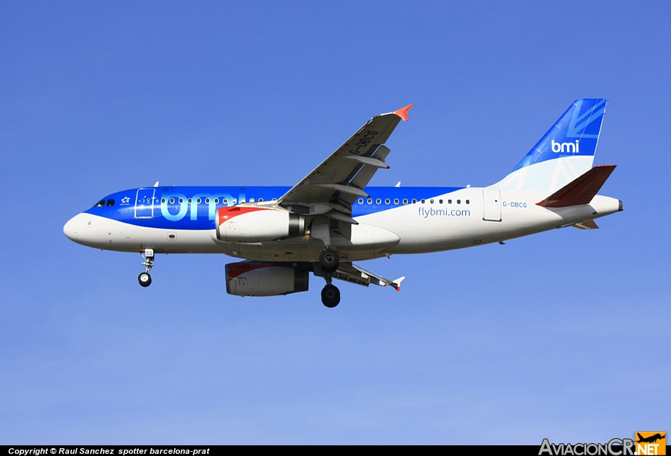 G-DBCG - Airbus A319-131 - BMI British Midland