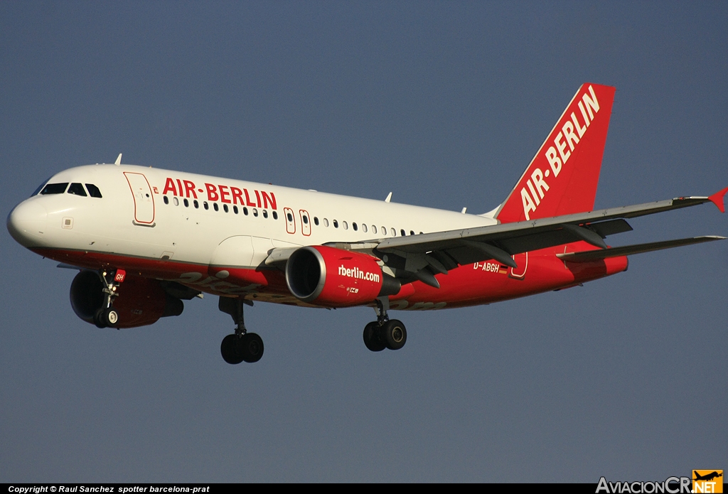 D-ABGH - Airbus A319-112 - Air Berlin