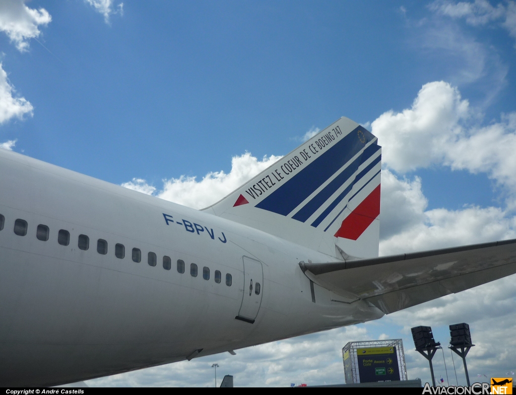 F-BPVJ - Boeing 747-128 - Air France