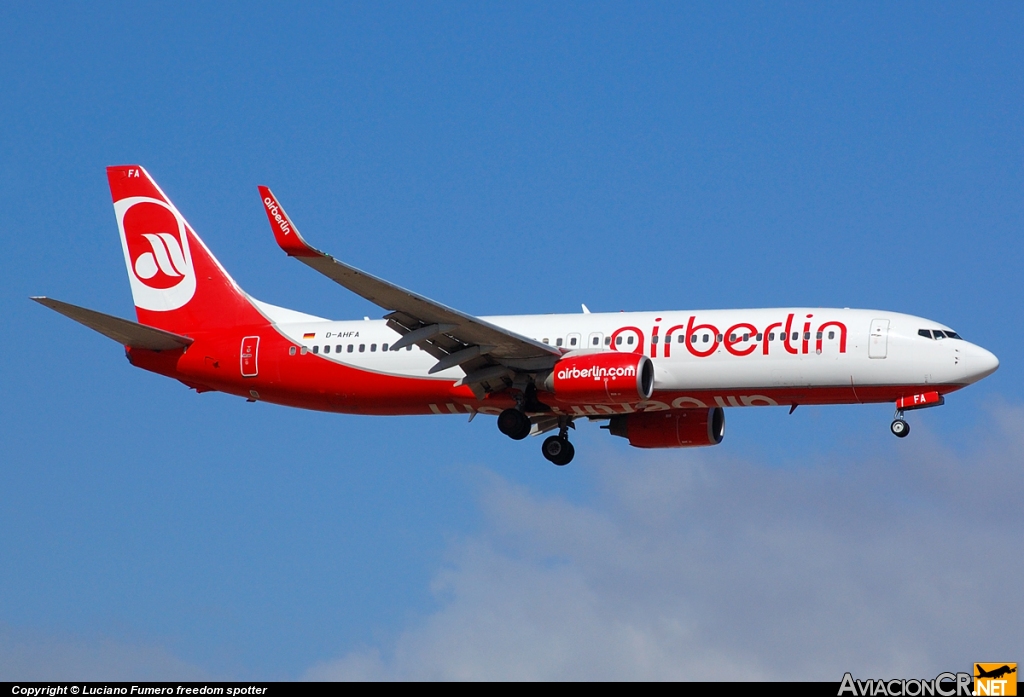 D-AFHA - Boeing 737-8K5 - Air Berlin