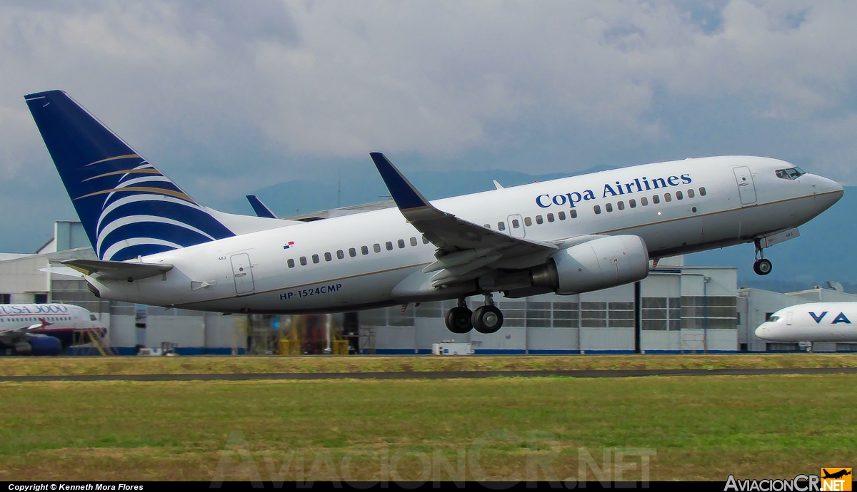 HP-1524CMP - Boeing 737-7V3 - Copa Airlines