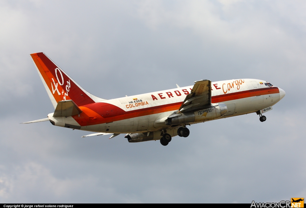 HK-4328 - Boeing 737-2S5C/Adv - Aerosucre