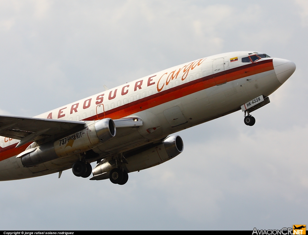 HK-4328 - Boeing 737-2S5C/Adv - Aerosucre