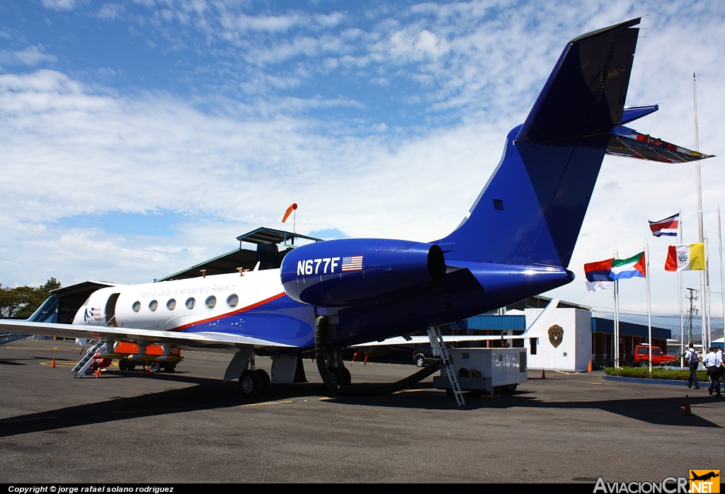 N677F - Gulfstream G-V - NSF Natinal Science Foundation.