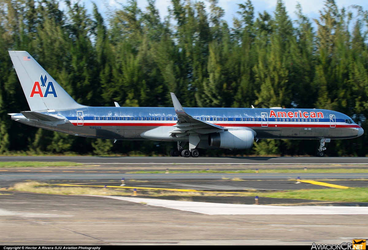 N186AN - Boeing 757-223/5EU - American Airlines