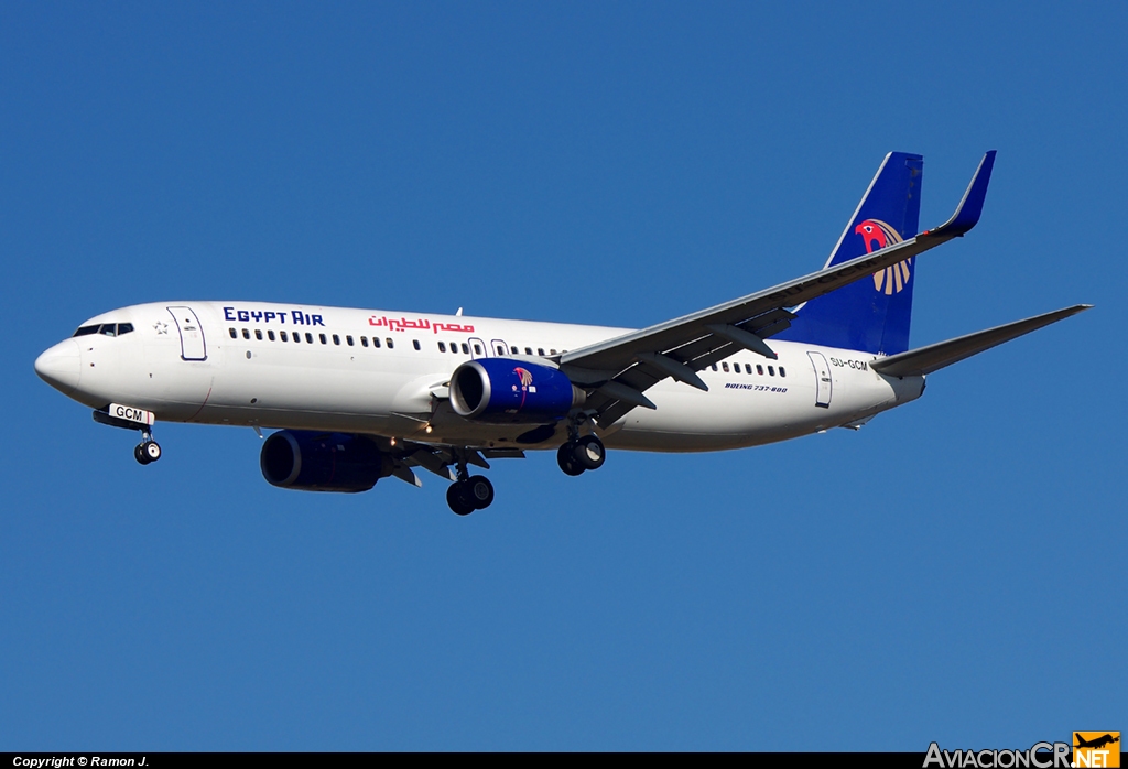 SU-GCM - Boeing 737-866 - Egypt Air