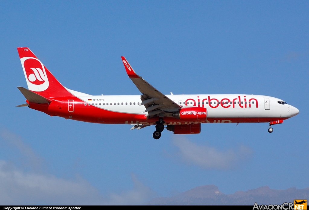 D-AHFS - Boeing 737-8K5 - Air Berlin