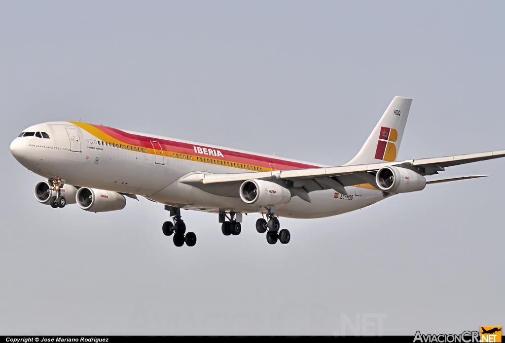 EC-HDQ - Airbus A340-313X - Iberia