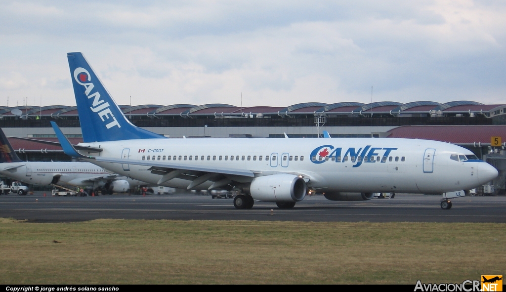 C-GDGT - Boeing 737-8Q8 - Canjet