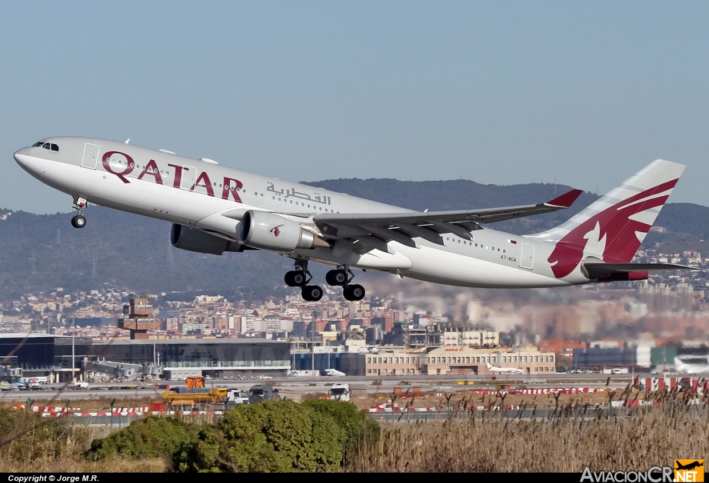 A7-ACA - Airbus A330-203 - Qatar Airways