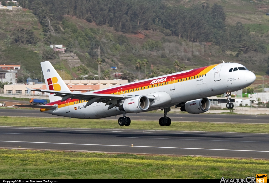 EC-JRE - Airbus A321-211 - Iberia