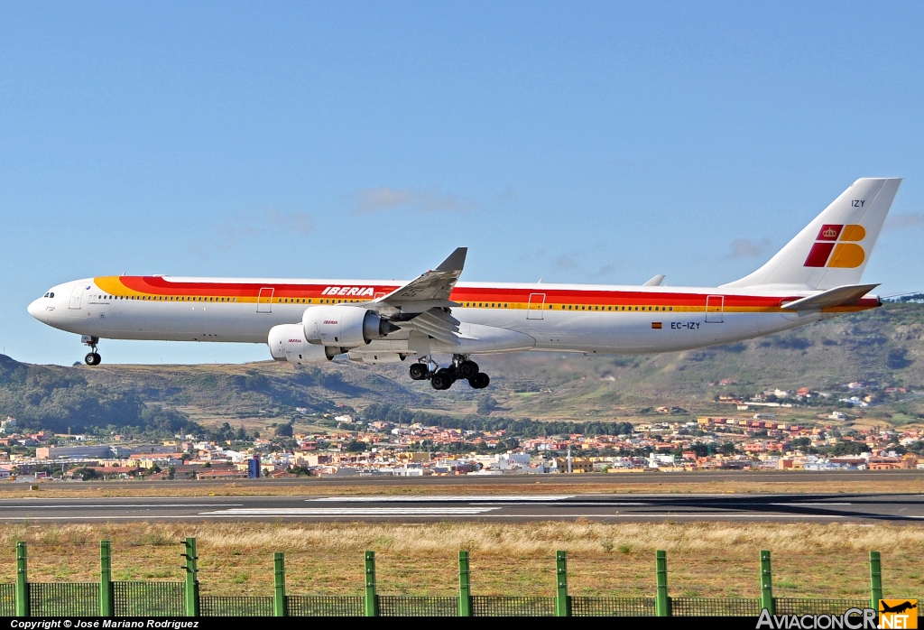 EC-IZY - Airbus A340-642 - Iberia