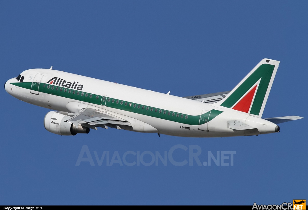 EI-IME - Airbus A319-112 - Alitalia