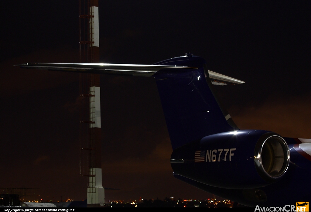 N677F - Gulfstream G-V - NSF Natinal Science Foundation.
