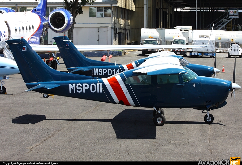 MSP011 - Cessna T210N Turbo Centurion II - Ministerio de Seguridad Pública - Costa Rica