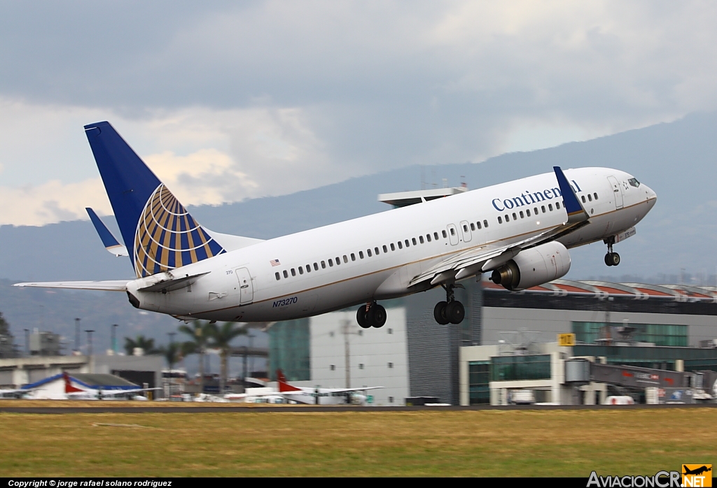 N73270 - Boeing 737-824 - Continental Airlines