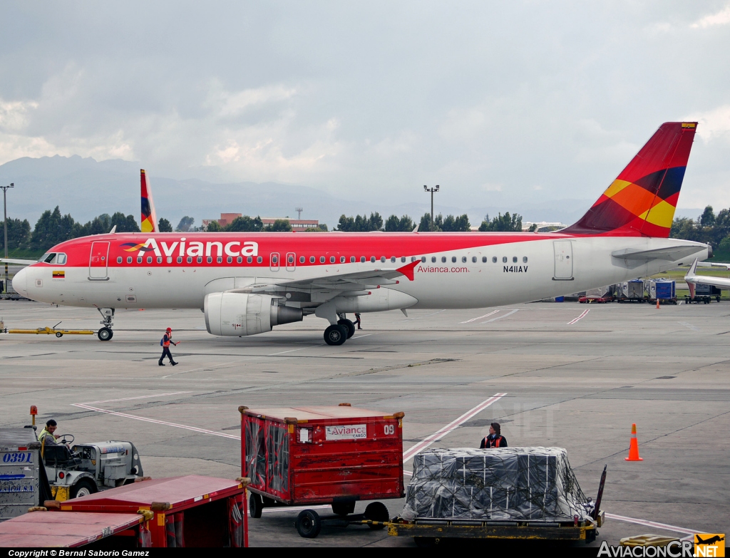 N411AV - Airbus A320-214 - Avianca