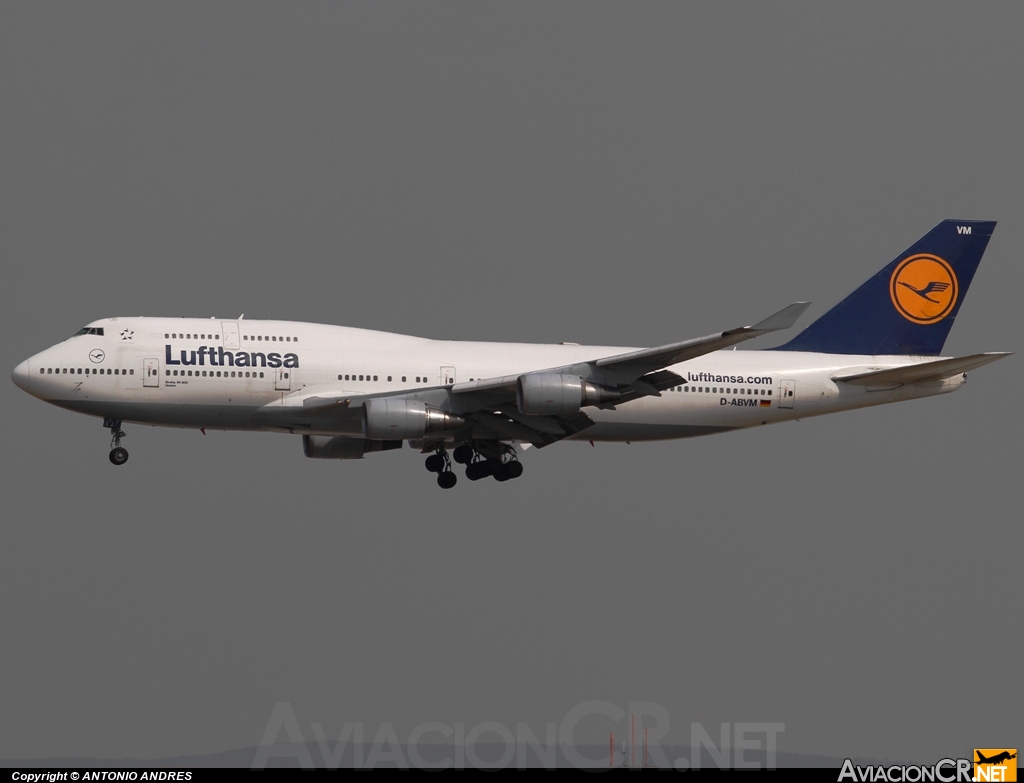 D-ABVM - Boeing 747-430 - Lufthansa