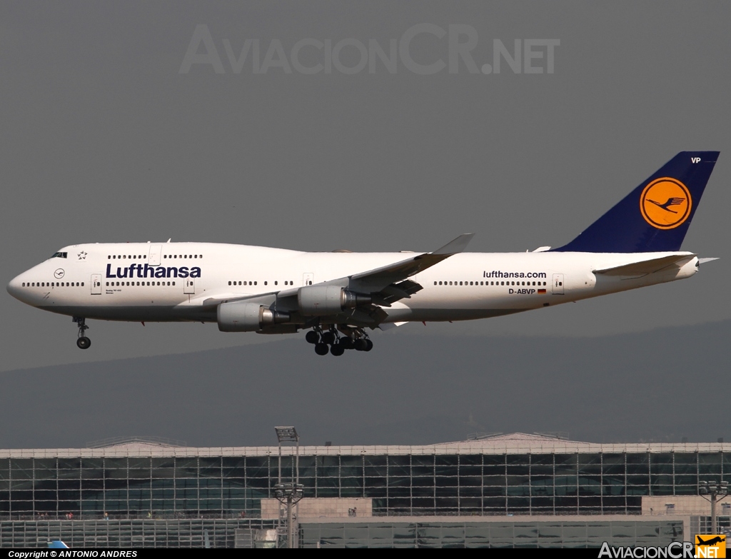 D-ABVP - Boeing 747-430 - Lufthansa