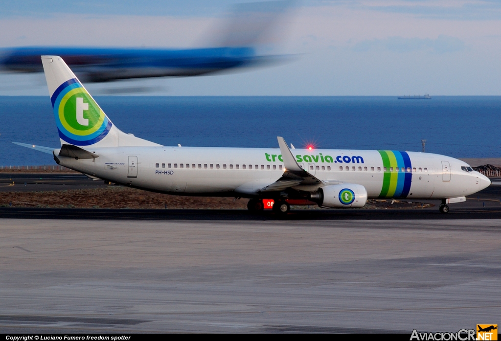 PH-HSD - Boeing 737-8K2 - Transavia Airlines
