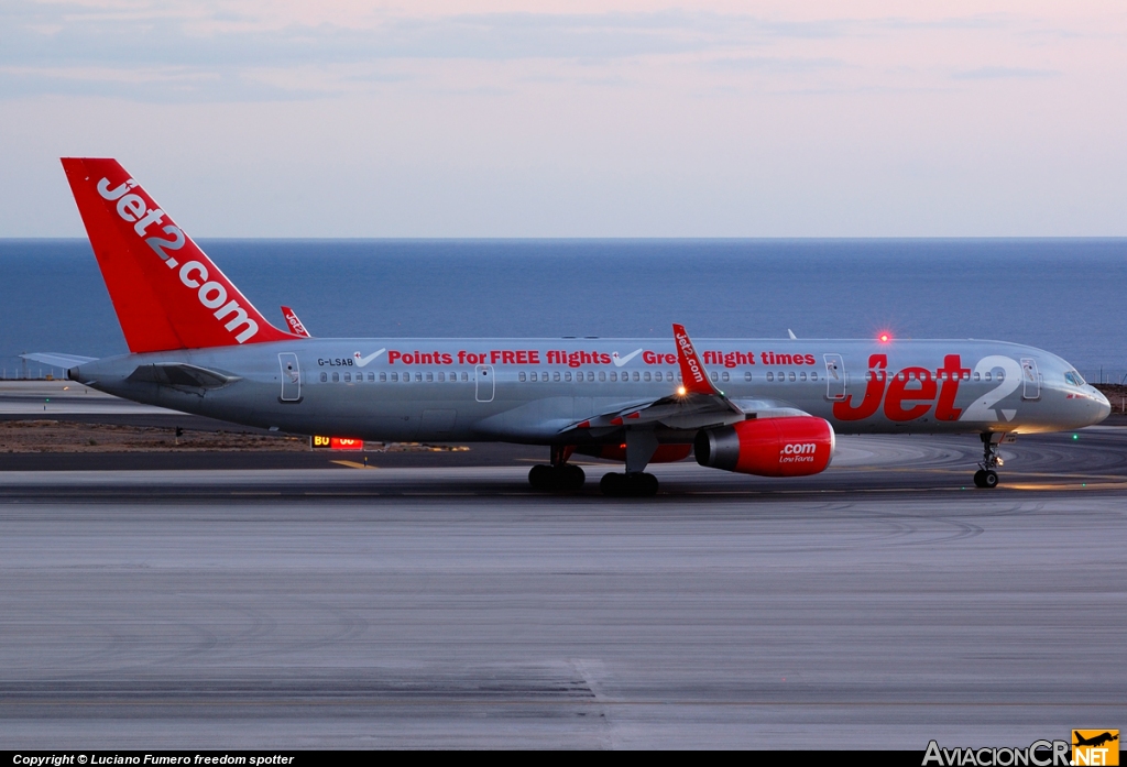 G-LSAB - Boeing 757-27B - Jet2.com