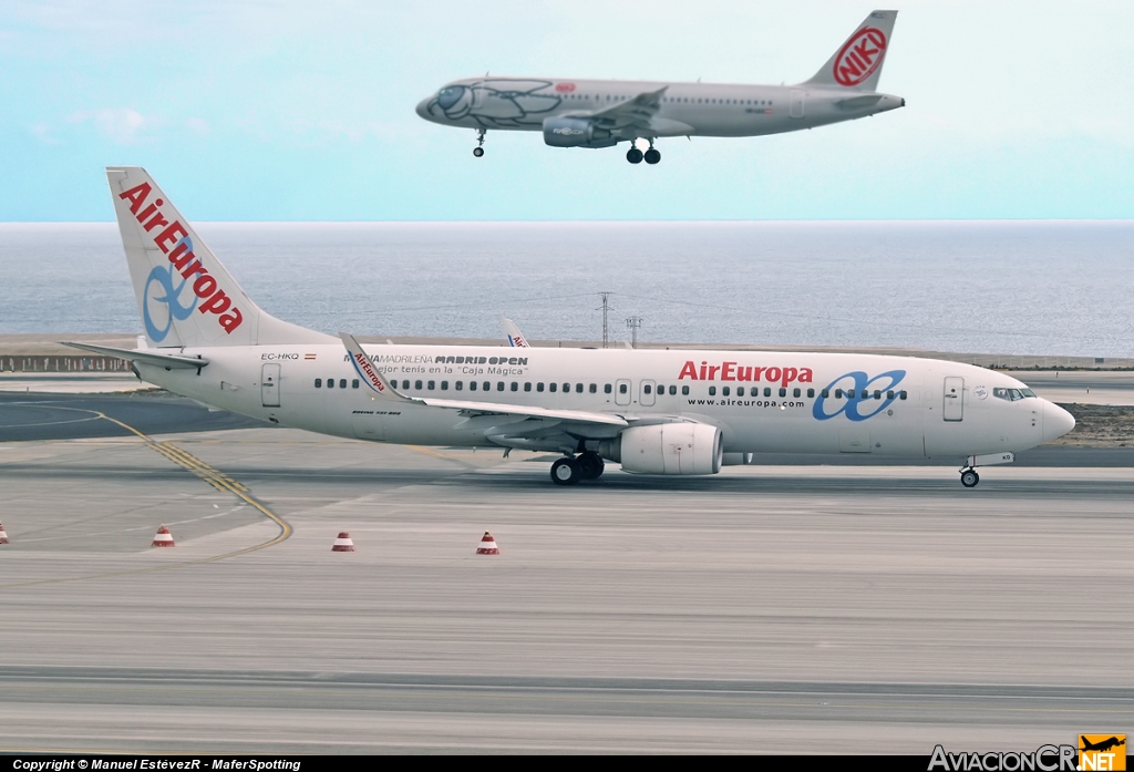 EC-HKQ - Boeing 737-85P - Air Europa