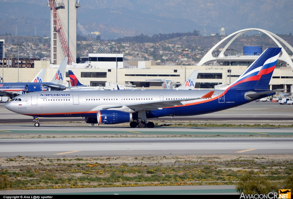 VP-BLY - Airbus A330-243 - Aeroflot