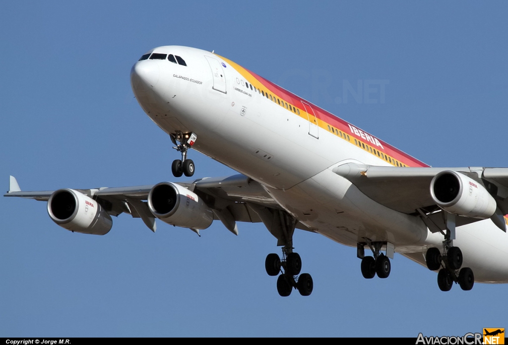 EC-LHM - Airbus A340-313X - Iberia