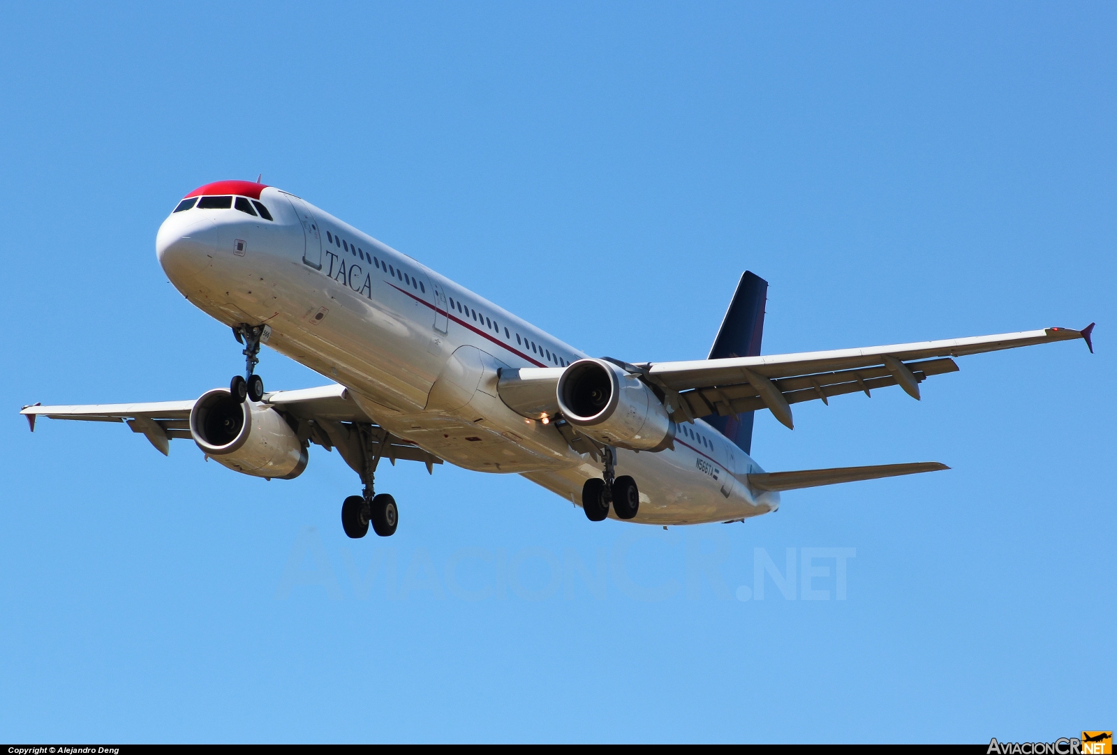 N566TA - Airbus A321-231 - TACA