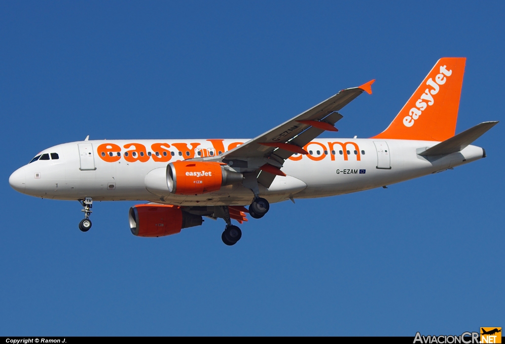 G-EZAM - Airbus A319-111 - EasyJet