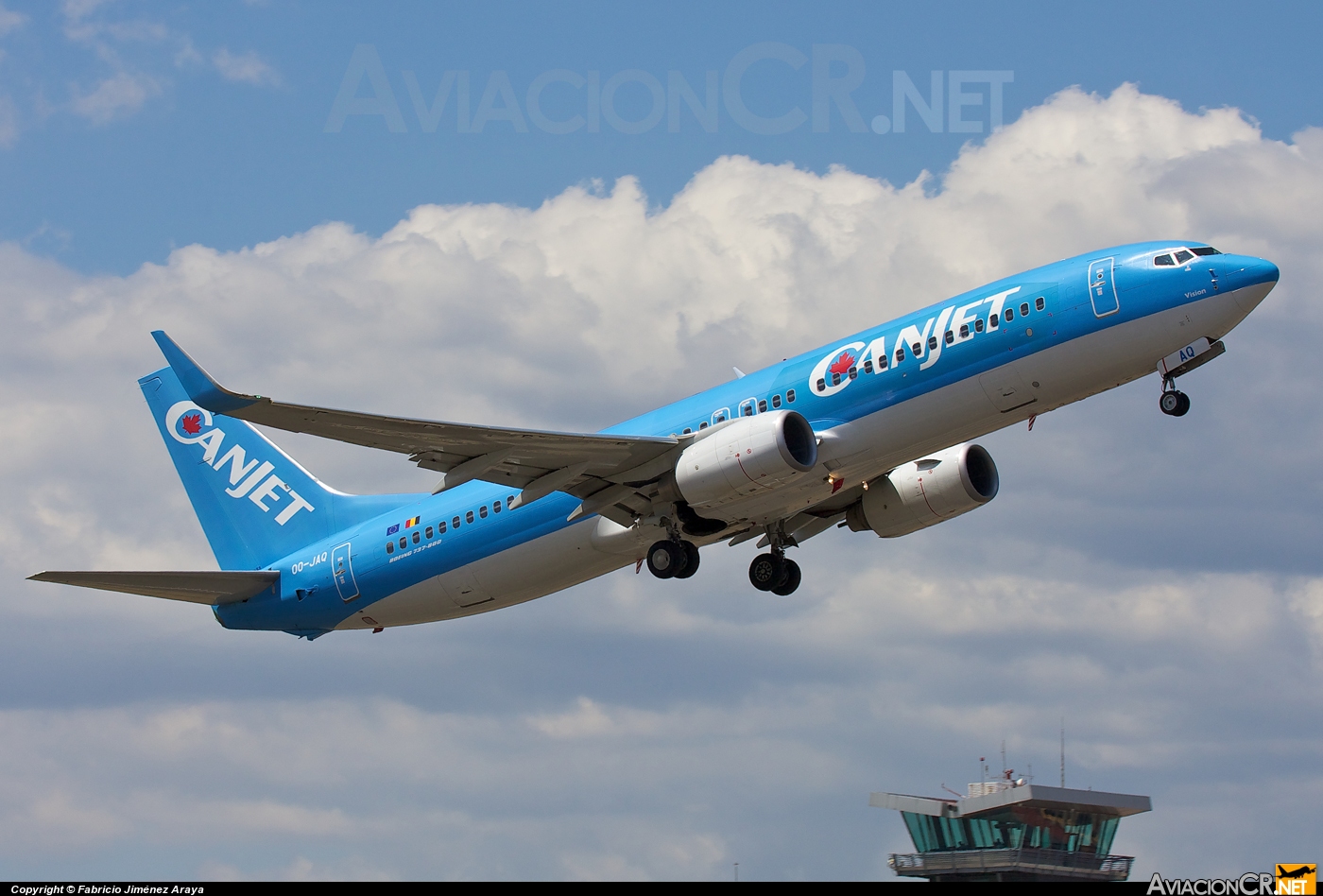 OO-JAQ - Boeing 737-8K5 - Canjet