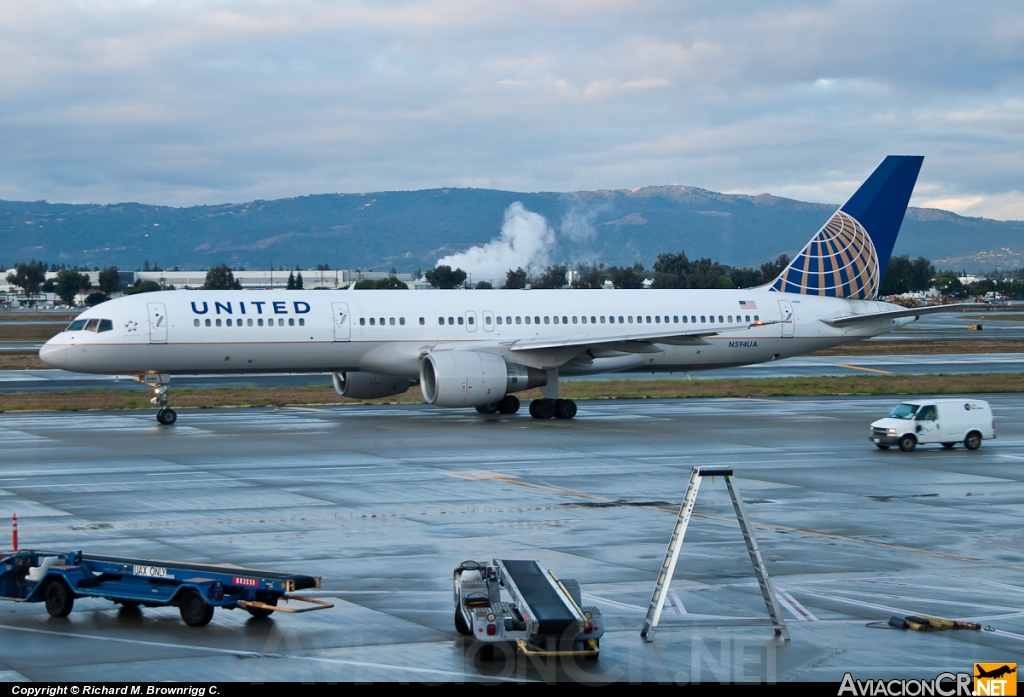 N594UA - Boeing 757-222 - United Airlines (Continental Airlines)