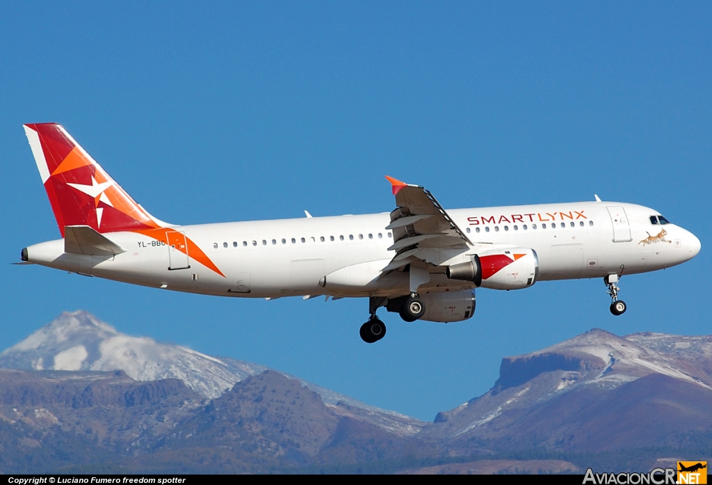 YL-BBC - A320-211 - SmartLynx Airlines