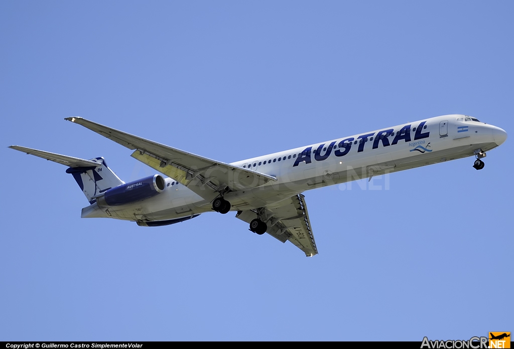 LV-BOA - McDonnell Douglas MD-88 - Austral Líneas Aéreas