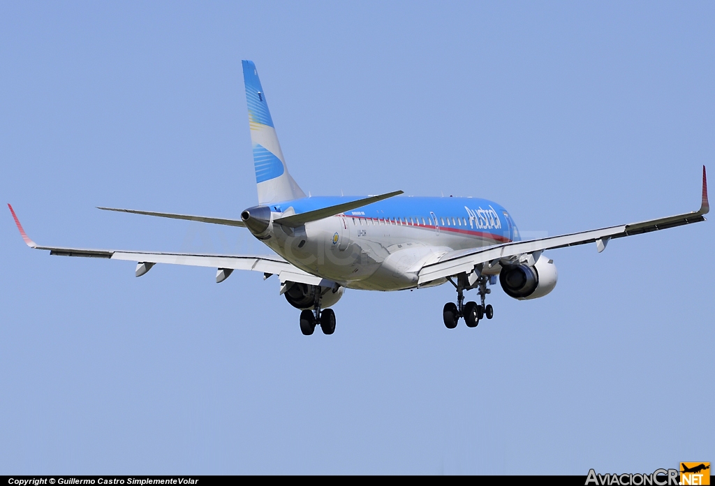 LV-CIH - Embraer 190-100IGW - Austral Líneas Aéreas