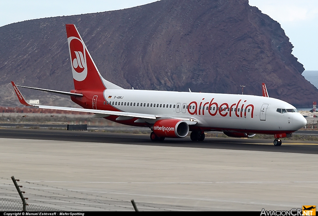 D-ABKJ - Boeing 737-86J - Air Berlin